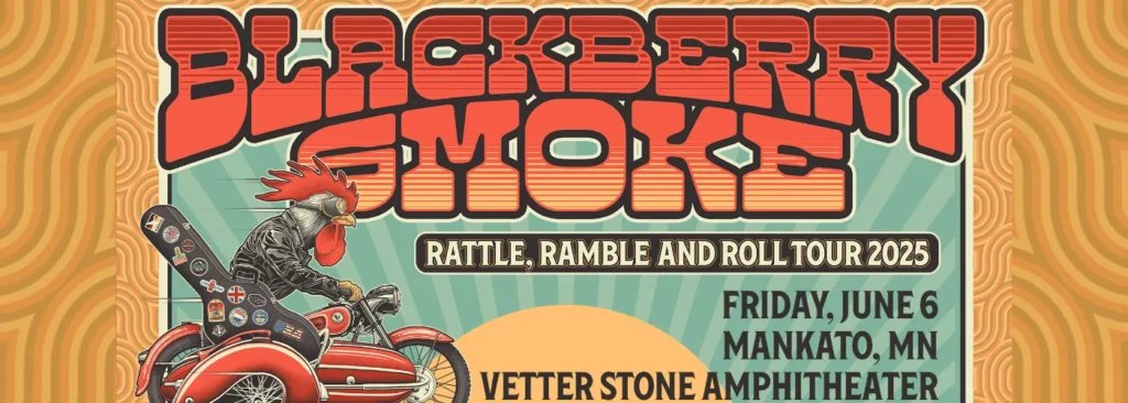 Blackberry Smoke at Vetter Stone Amphitheatre